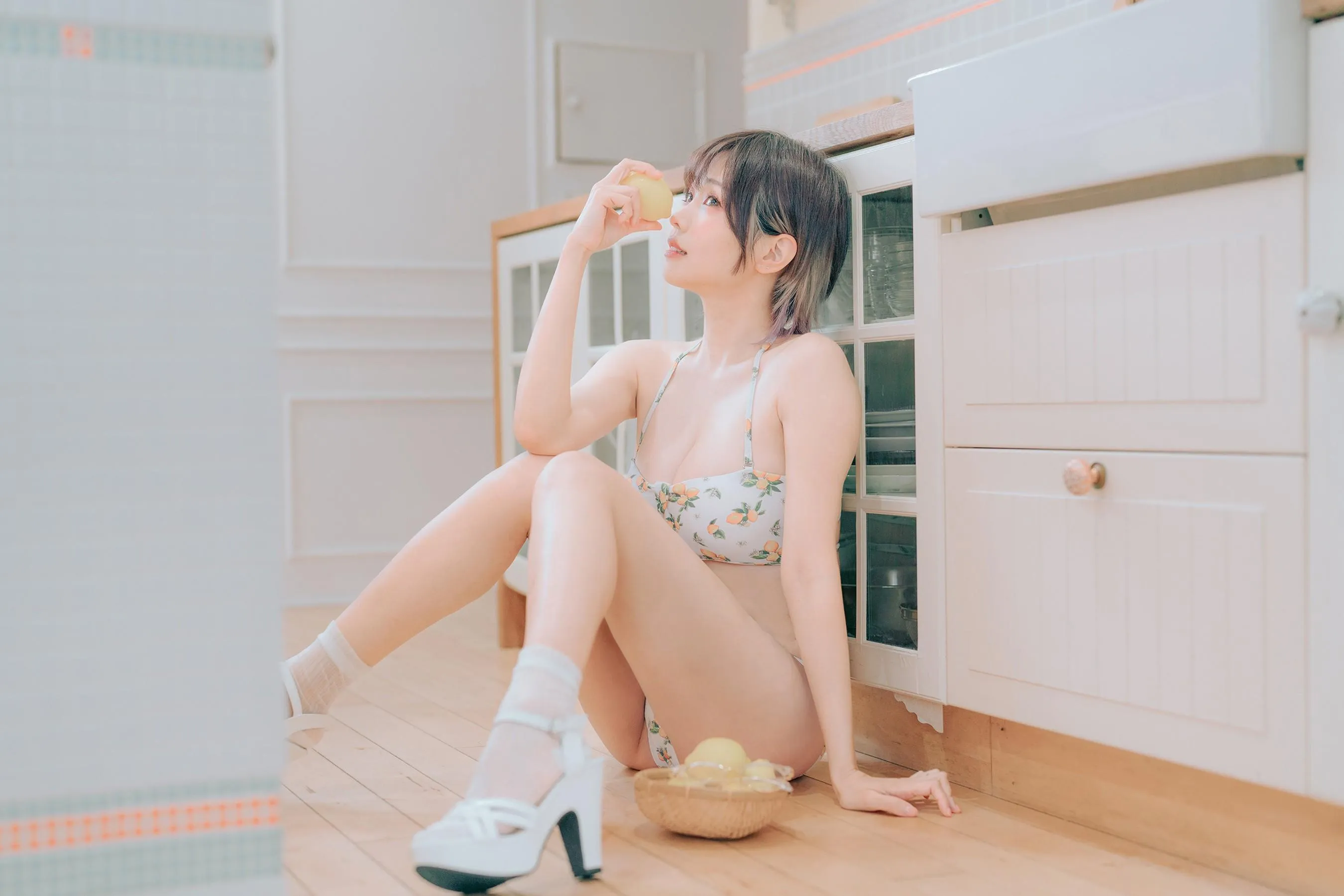 ElyEE子 – NO.121 2023.august C-檸檬泳裝 Lemon Swimsuit [32P]插图1